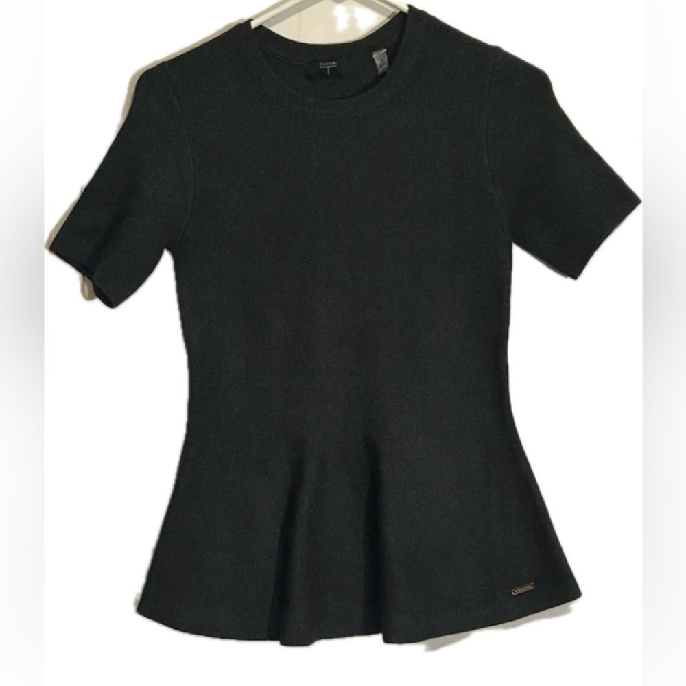 NWT Tahara Women's Short Sleeve Viscose Blend Top Size XS